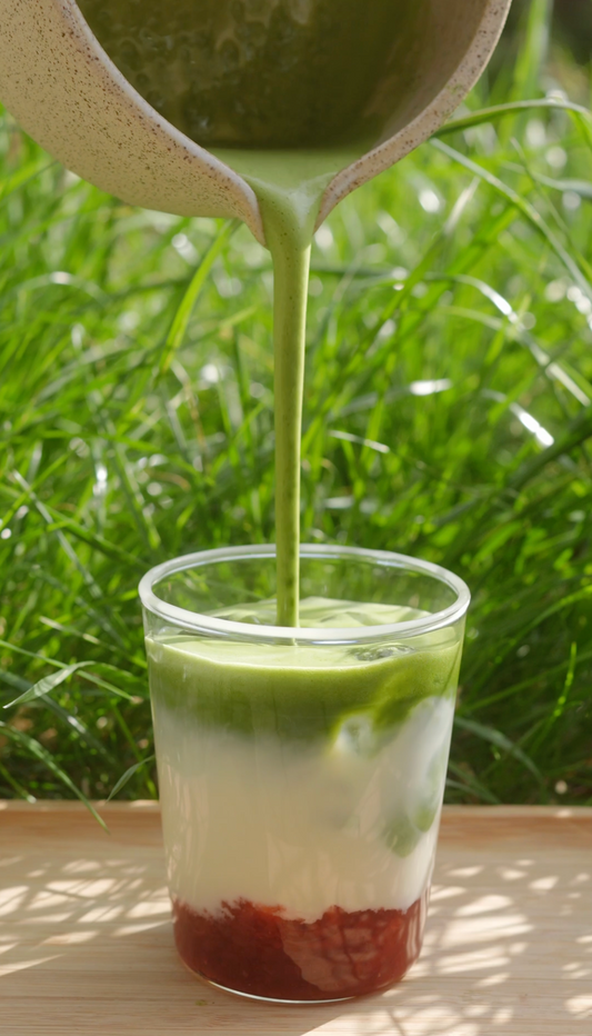 Strawberry Matcha